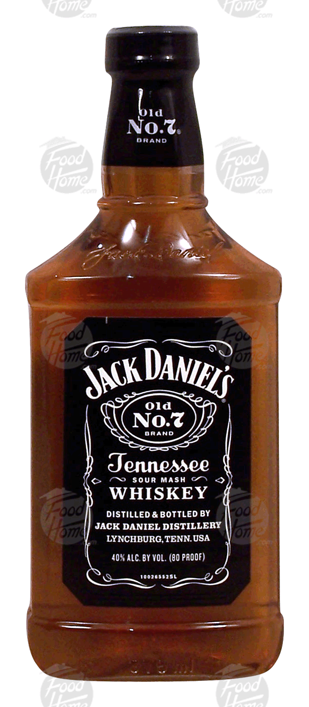 Jack Daniel's Old No. 7 tennessee sour mash whiskey, 40% alc. by vol. Full-Size Picture